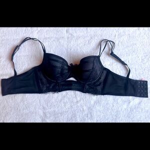 Hunkemoller black bra lingerie - size 32 C
